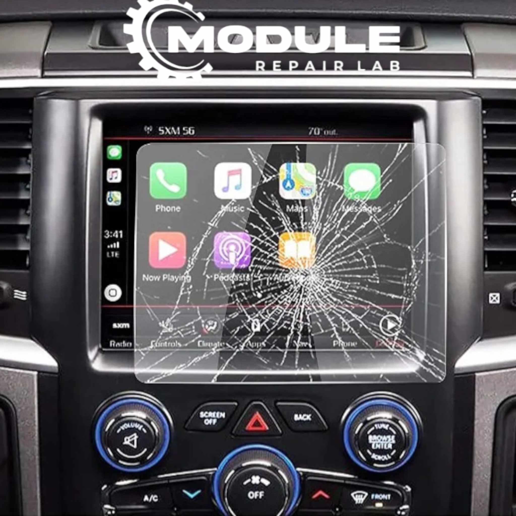2013-2017 Ram Truck 1500 Touchscreen Display Repair – Module Repair Lab LLC
